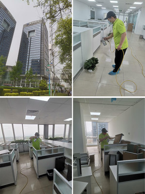 北京海淀区清华同方科技广场A座除甲醛治理服务项目